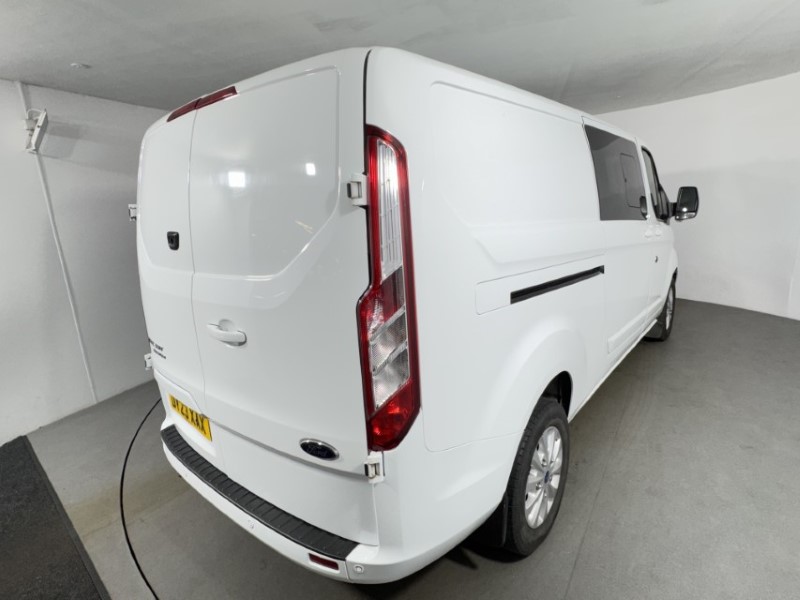 2023 (23) FORD COMMERCIAL TRANSIT CUSTOM 2.0 EcoBlue 130ps Low Roof D/Cab Limited Van 5301552