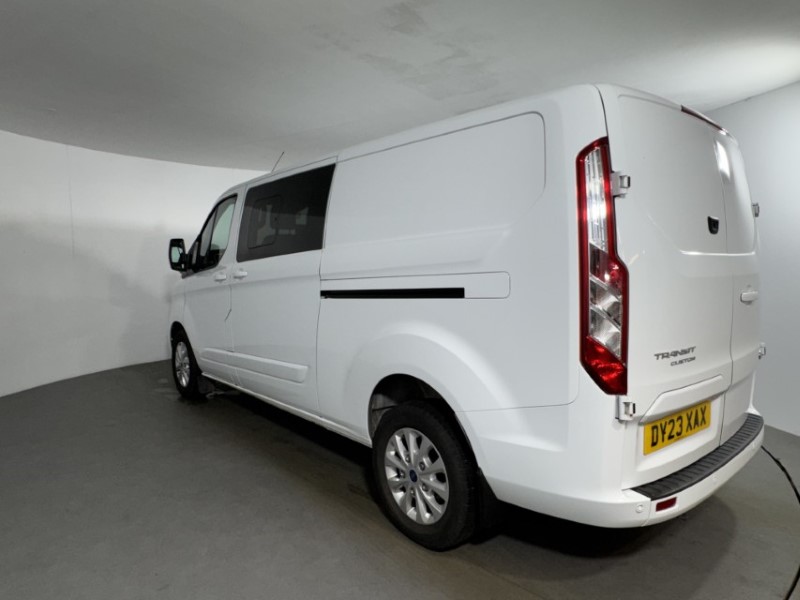 2023 (23) FORD COMMERCIAL TRANSIT CUSTOM 2.0 EcoBlue 130ps Low Roof D/Cab Limited Van 5301582