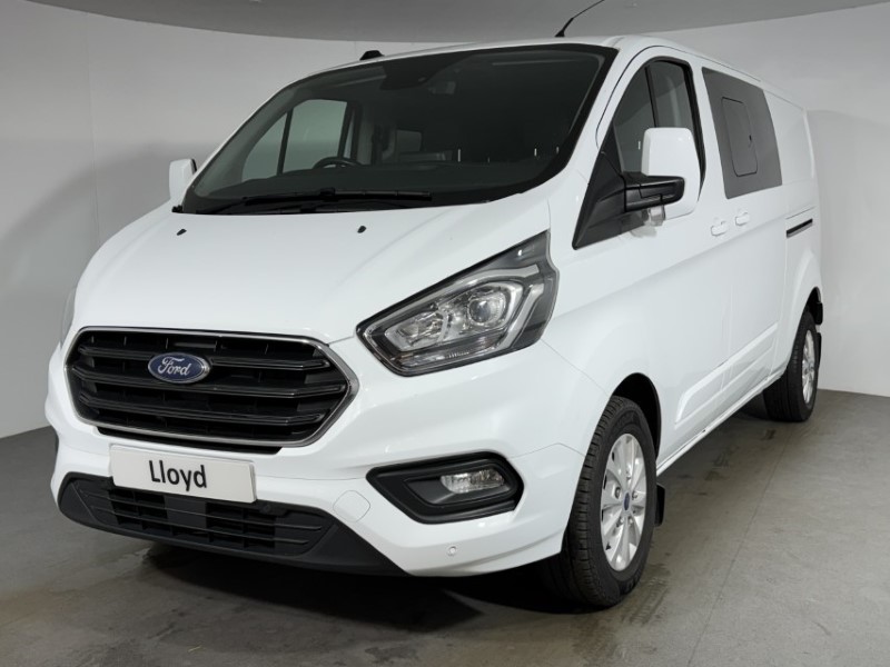 2023 (23) FORD COMMERCIAL TRANSIT CUSTOM 2.0 EcoBlue 130ps Low Roof D/Cab Limited Van 5301628