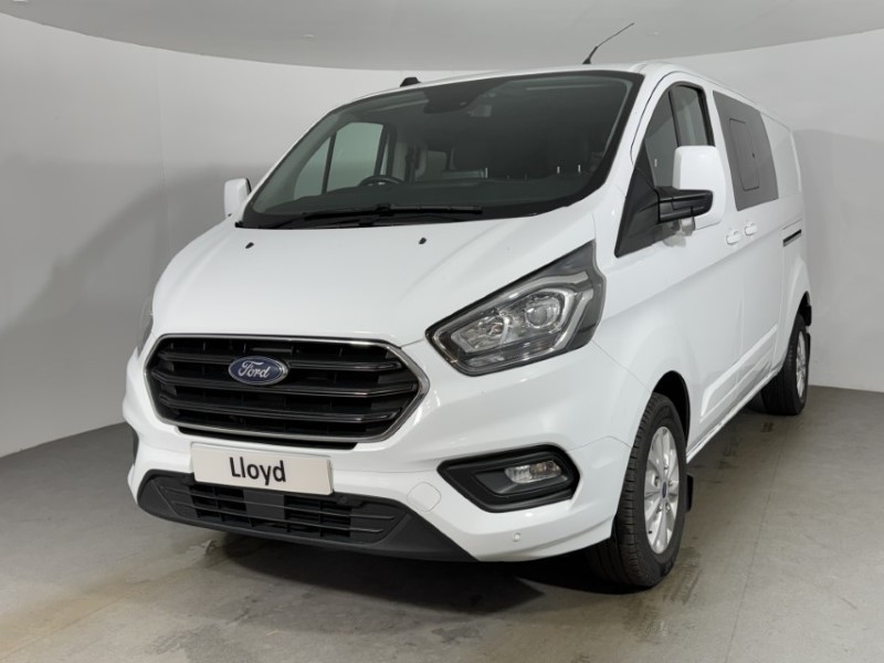 2023 (23) FORD COMMERCIAL TRANSIT CUSTOM 2.0 EcoBlue 130ps Low Roof D/Cab Limited Van 5301577