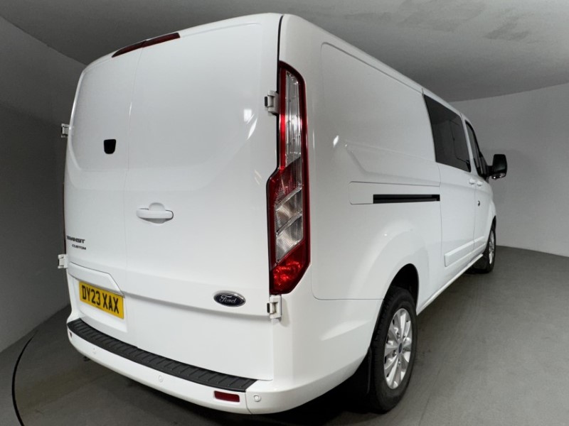 2023 (23) FORD COMMERCIAL TRANSIT CUSTOM 2.0 EcoBlue 130ps Low Roof D/Cab Limited Van 5301622