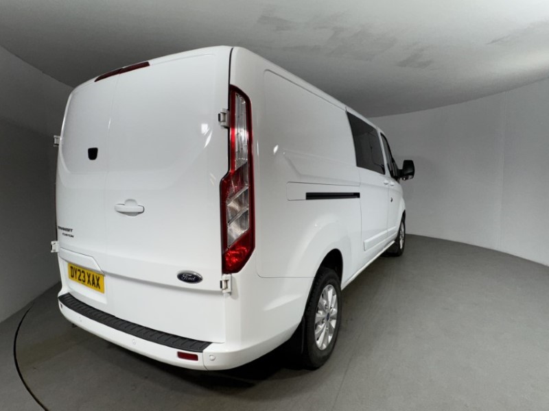 2023 (23) FORD COMMERCIAL TRANSIT CUSTOM 2.0 EcoBlue 130ps Low Roof D/Cab Limited Van 5301584