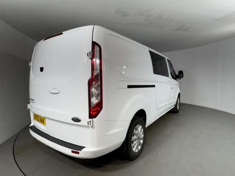 2023 (23) FORD COMMERCIAL TRANSIT CUSTOM 2.0 EcoBlue 130ps Low Roof D/Cab Limited Van 5301585
