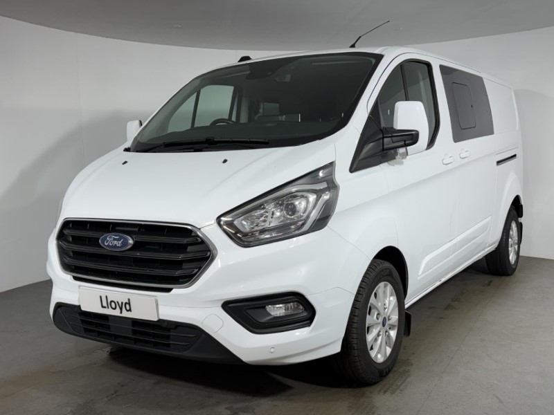 2023 (23) FORD COMMERCIAL TRANSIT CUSTOM 2.0 EcoBlue 130ps Low Roof D/Cab Limited Van 5301629