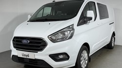 2023 (23) FORD COMMERCIAL TRANSIT CUSTOM 2.0 EcoBlue 130ps Low Roof D/Cab Limited Van 5301629