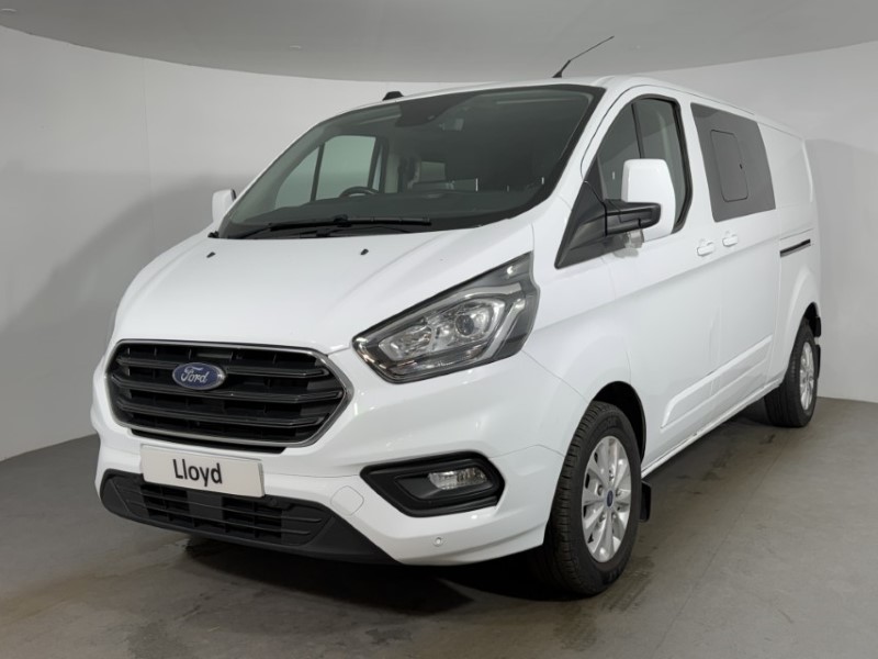 2023 (23) FORD COMMERCIAL TRANSIT CUSTOM 2.0 EcoBlue 130ps Low Roof D/Cab Limited Van 5301578