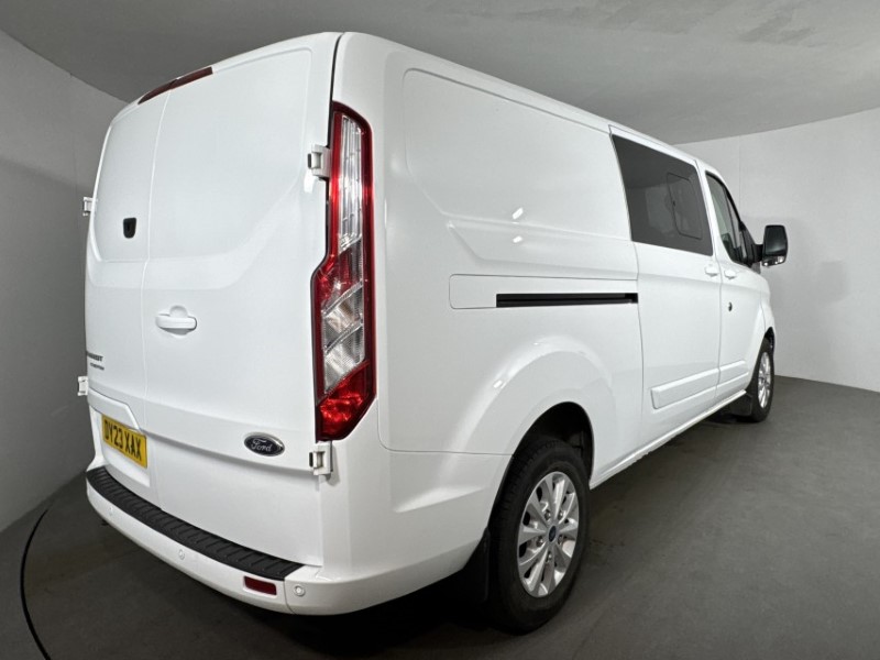 2023 (23) FORD COMMERCIAL TRANSIT CUSTOM 2.0 EcoBlue 130ps Low Roof D/Cab Limited Van 5301623