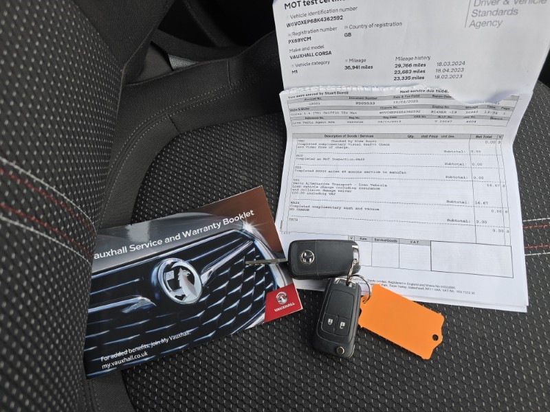 2019 (69) VAUXHALL CORSA 1.4 [75] Griffin 5dr 5063343
