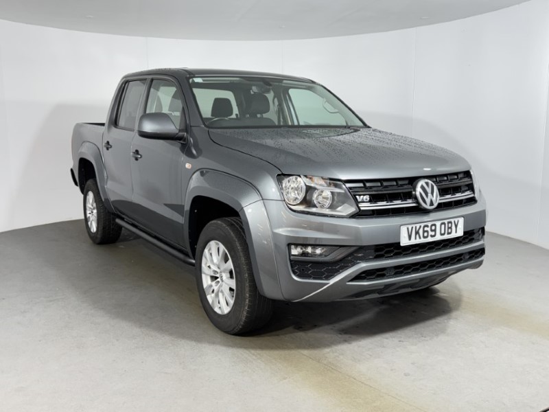 2019 (69) VOLKSWAGEN COMMERCIAL AMAROK D/Cab Pick Up Trendline 3.0 V6 TDI 204 BMT 4M Auto