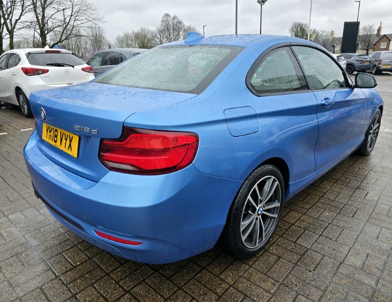 2018 (18) BMW 2 SERIES 218d Sport 2dr Step Auto [Nav] 5110162