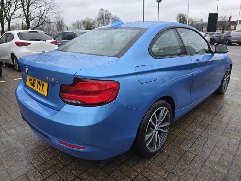2018 (18) BMW 2 SERIES 218d Sport 2dr Step Auto [Nav] 5110161