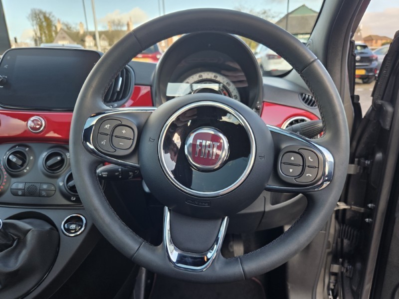 2022 (72) FIAT 500 1.0 Mild Hybrid Red 3dr 5149473