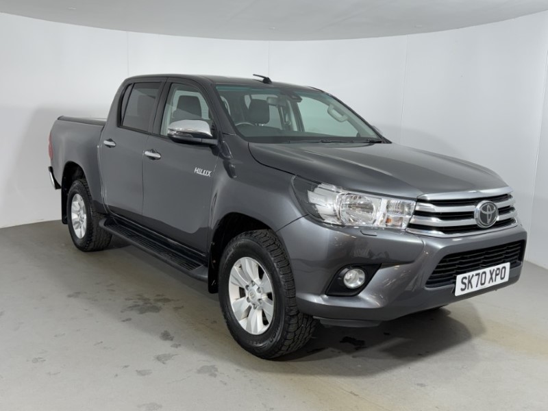 2020 (70) TOYOTA COMMERCIAL HILUX Icon D/Cab Pick Up 2.4 D-4D