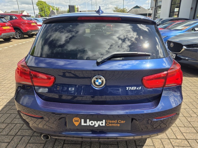 2018 (68) BMW 1 SERIES 118d SE 5dr [Nav/Servotronic] 5377907