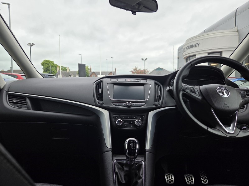 2018 (18) VAUXHALL ZAFIRA 1.4T SRi Nav 5dr 5433099