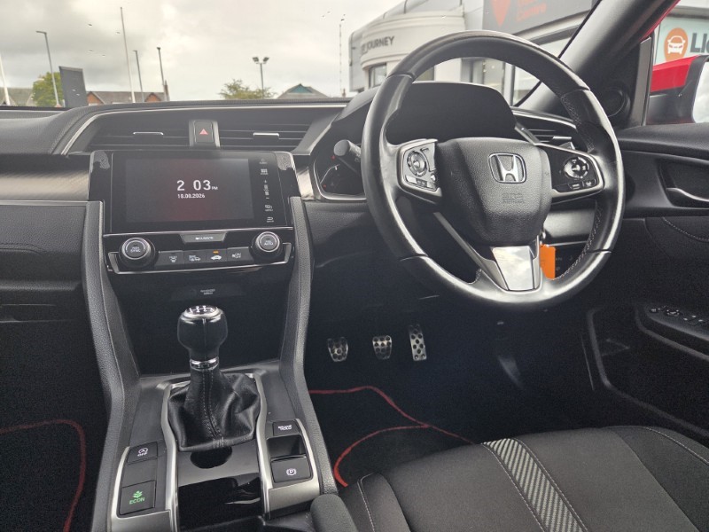 2019 (19) HONDA CIVIC 1.5 VTEC Turbo Sport 5dr 5726744
