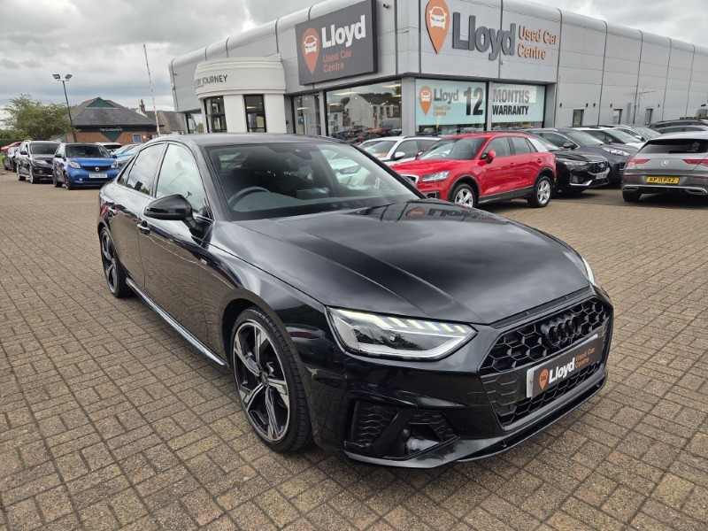 2022 (72) AUDI A4 40 TFSI 204 Black Edition 4dr S Tronic