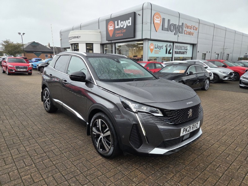 2021 (21) PEUGEOT 3008 1.5 BlueHDi GT 5dr