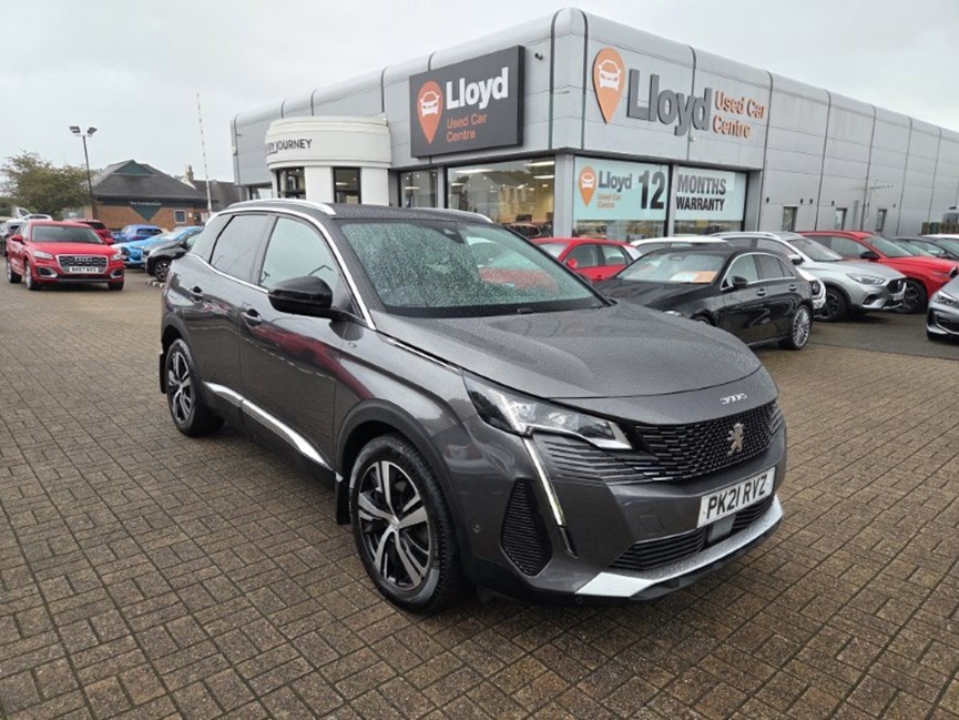 2021 (21) PEUGEOT 3008 1.5 BlueHDi GT 5dr