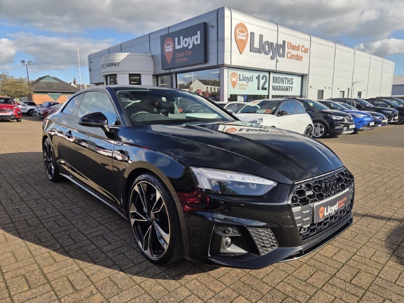 2022 (72) AUDI A5 40 TDI 204 Quattro Black Edition 2dr S Tronic