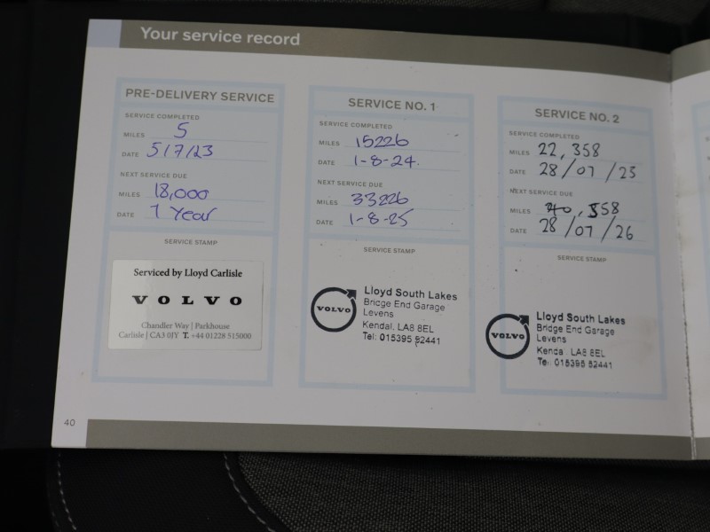 2023 (23) VOLVO XC40 2.0 B3P Plus Dark 5dr Auto 5533641