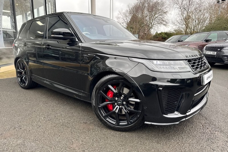 2022 (22) LAND ROVER RANGE ROVER SPORT 5.0 P575 S/C SVR 5dr Auto 5057256