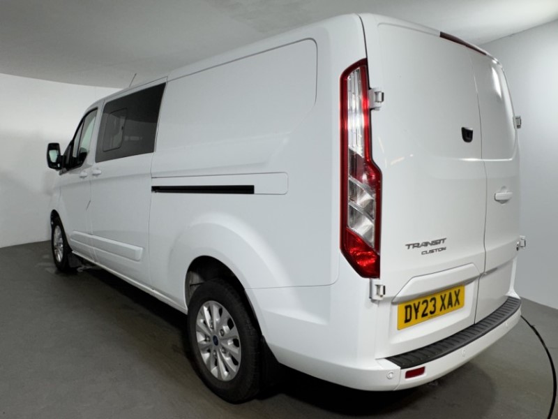 2023 (23) FORD COMMERCIAL TRANSIT CUSTOM 2.0 EcoBlue 130ps Low Roof D/Cab Limited Van