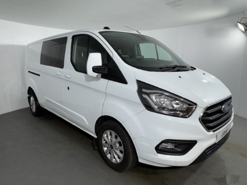 2023 (23) FORD COMMERCIAL TRANSIT CUSTOM 2.0 EcoBlue 130ps Low Roof D/Cab Limited Van