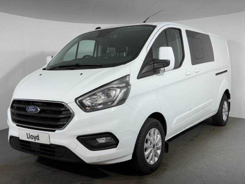 2023 (23) FORD COMMERCIAL TRANSIT CUSTOM 2.0 EcoBlue 130ps Low Roof D/Cab Limited Van 5382264