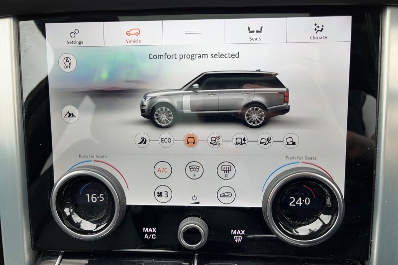 2021 (21) LAND ROVER RANGE ROVER 3.0 D300 Westminster Black 4dr Auto 3448663