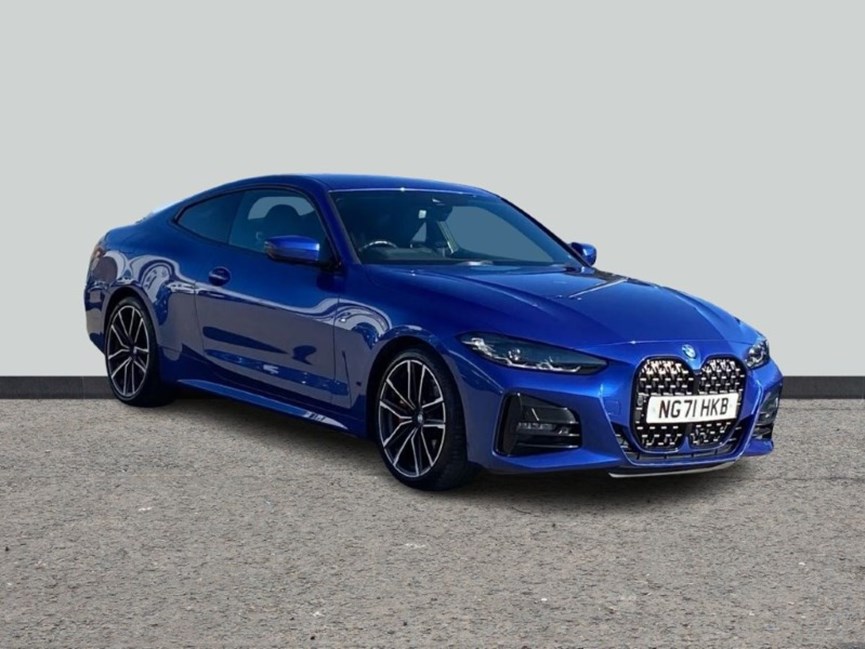 2021 (71) BMW 4 SERIES 420d xDrive MHT M Sport 2dr Step Auto