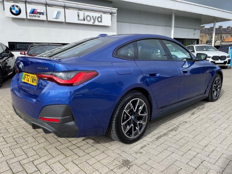 2022 (72) BMW I4 250kW eDrive40 M Sport 83.9kWh 5dr Auto 5825982