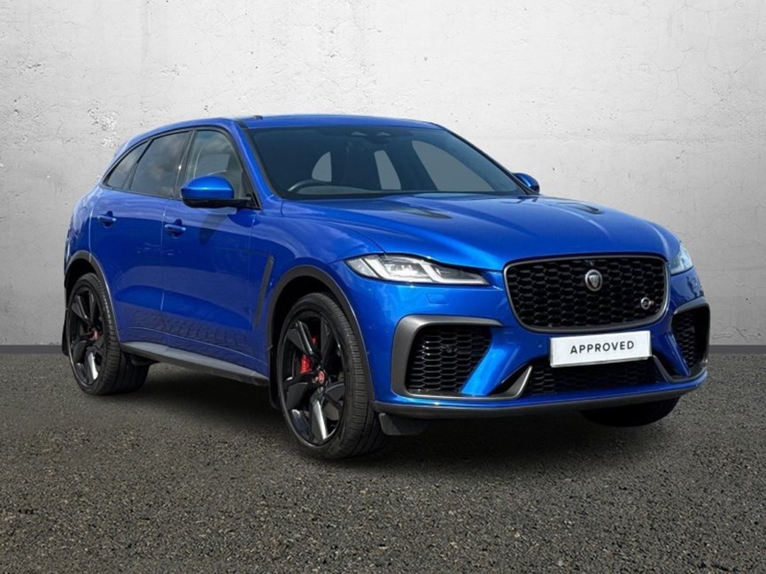 2021 (21) JAGUAR F-PACE 5.0 V8 550 SVR 5dr Auto AWD