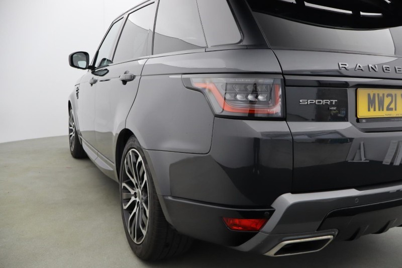 2021 (21) LAND ROVER RANGE ROVER SPORT 3.0 D300 HSE Silver 5dr Auto 5558435