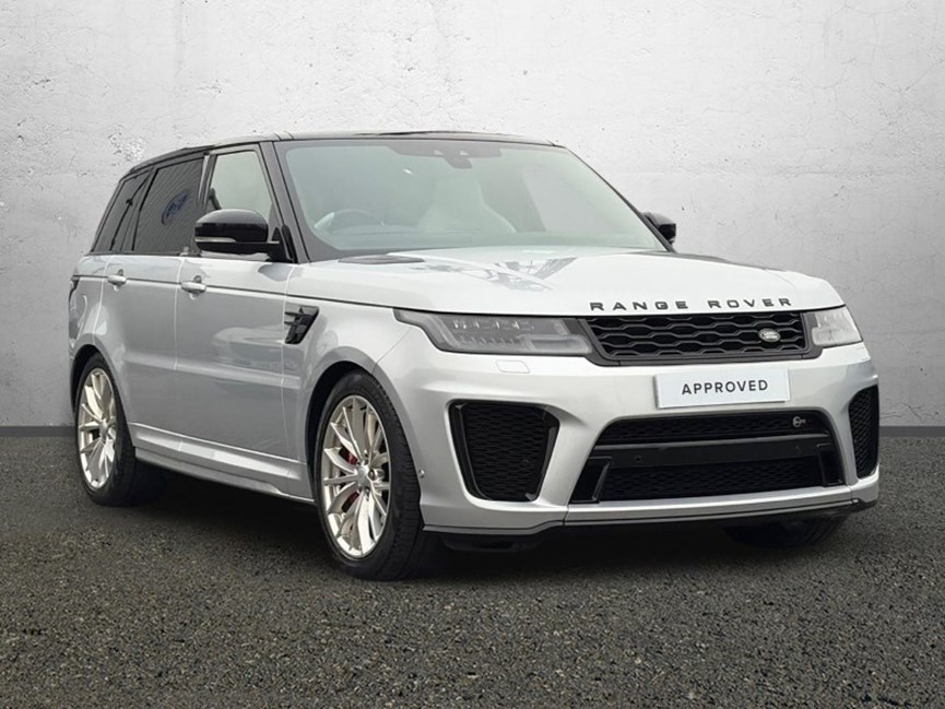 2021 (21) LAND ROVER RANGE ROVER SPORT 5.0 P575 S/C SVR 5dr Auto