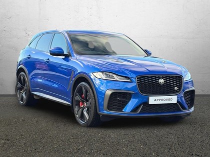 2021 (21) JAGUAR F-PACE 5.0 V8 550 SVR 5dr Auto AWD