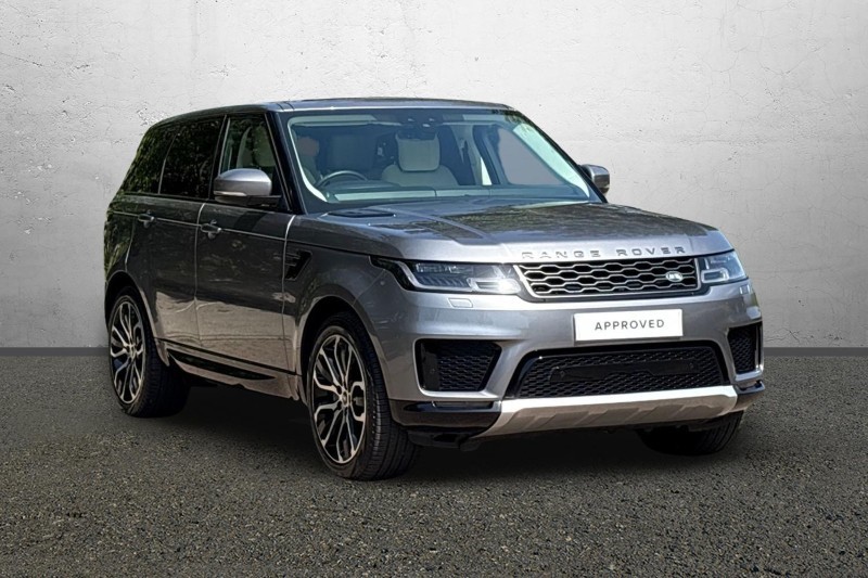 2021 (21) LAND ROVER RANGE ROVER SPORT 3.0 D300 HSE Silver 5dr Auto
