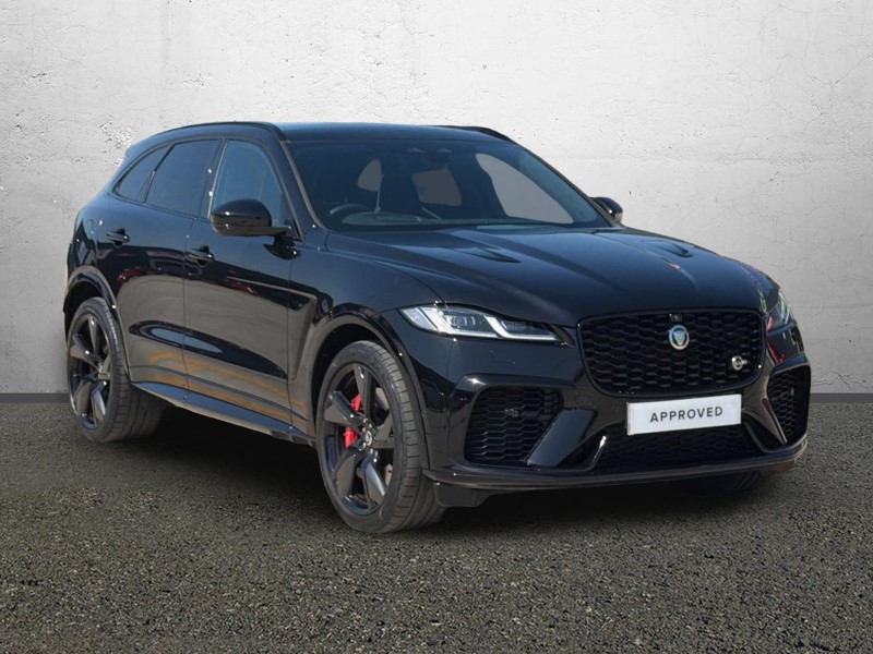 2023 (23) JAGUAR F-PACE 5.0 V8 550 SVR 5dr Auto AWD [Panoramic roof]