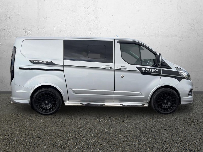 2018 (68) FORD COMMERCIAL TRANSIT CUSTOM 2.0 TDCi 170ps Low Roof D/Cab Sport Van 5568860