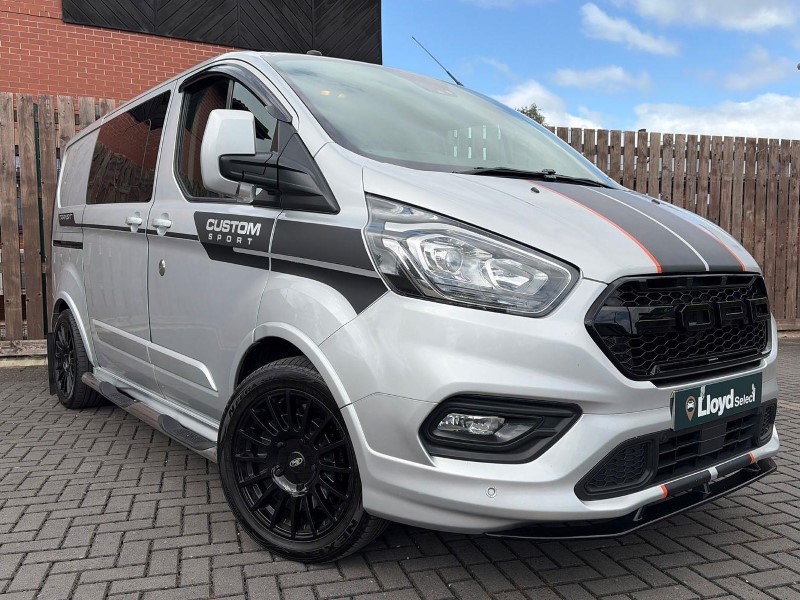2018 (68) FORD COMMERCIAL TRANSIT CUSTOM 2.0 TDCi 170ps Low Roof D/Cab Sport Van 5568907