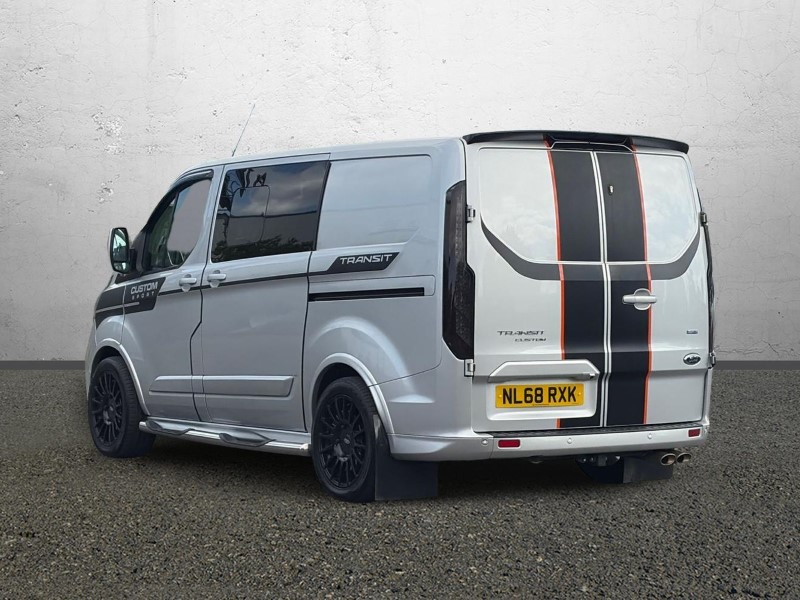 2018 (68) FORD COMMERCIAL TRANSIT CUSTOM 2.0 TDCi 170ps Low Roof D/Cab Sport Van 5568857