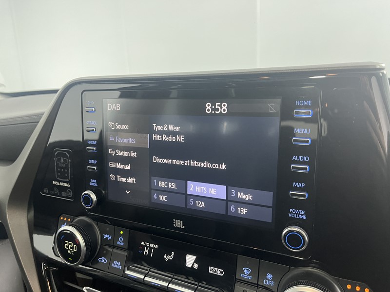 2021 (21) TOYOTA HIGHLANDER 2.5 VVT-i Hybrid Excel 5dr CVT 5250728