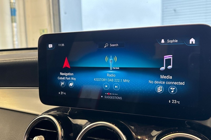 2021 (21) MERCEDES-BENZ GLC COUPE GLC 220d 4Matic AMG Line 5dr 9G-Tronic 4902834