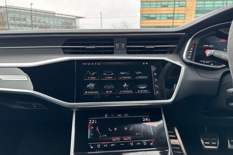 2022 (72) AUDI RS6 RS 6 TFSI Quattro Carbon Black 5dr Tiptronic 4875365