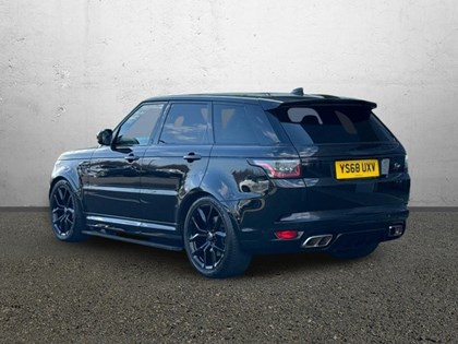 2018 (68) LAND ROVER RANGE ROVER SPORT 5.0 V8 S/C 575 SVR 5dr Auto