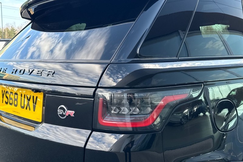 2018 (68) LAND ROVER RANGE ROVER SPORT 5.0 V8 S/C 575 SVR 5dr Auto 5460106