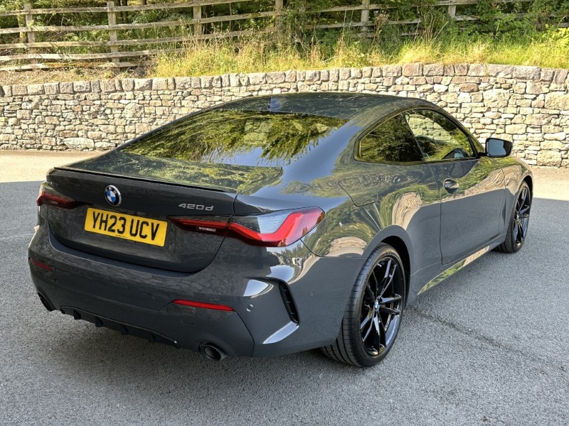 2023 (23) BMW 4 SERIES 420d xDrive MHT M Sport Pro Edition 2dr Step Auto 3481015