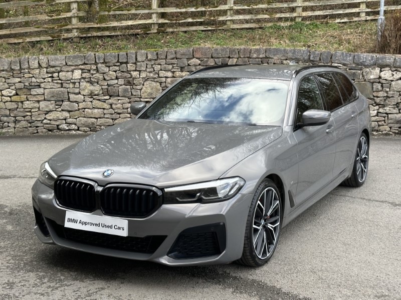 2021 (21) BMW 5 SERIES 520d xDrive MHT M Sport Touring  5167628