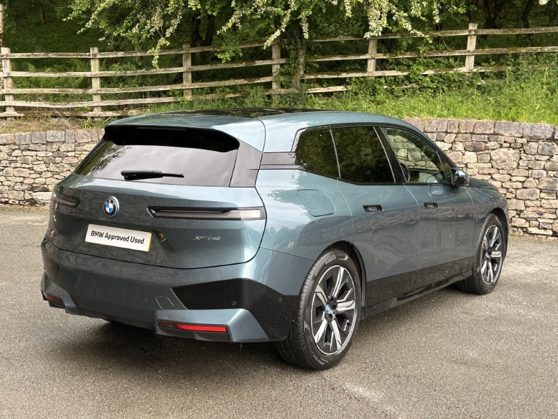 2022 (72) BMW iX 240kW xDrive40 M Sport Edition 76.6kWh 5dr Auto 5424386