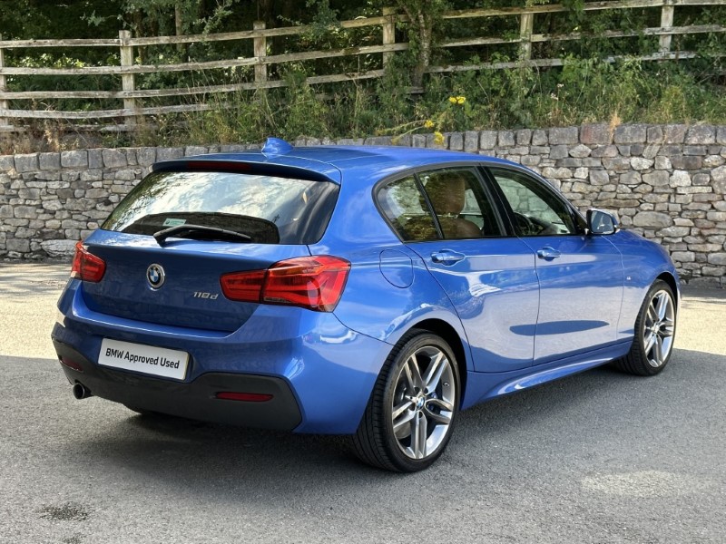2019 (19) BMW 1 SERIES 118d M Sport 5dr [Nav/Servotronic]  5669780